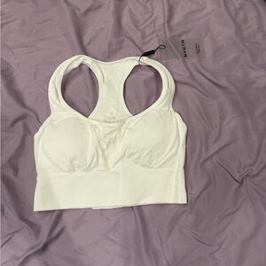 Nvgtn White Sports Bra